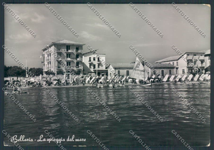 Rimini Bellaria foto FG cartolina ZF5126 – fronte