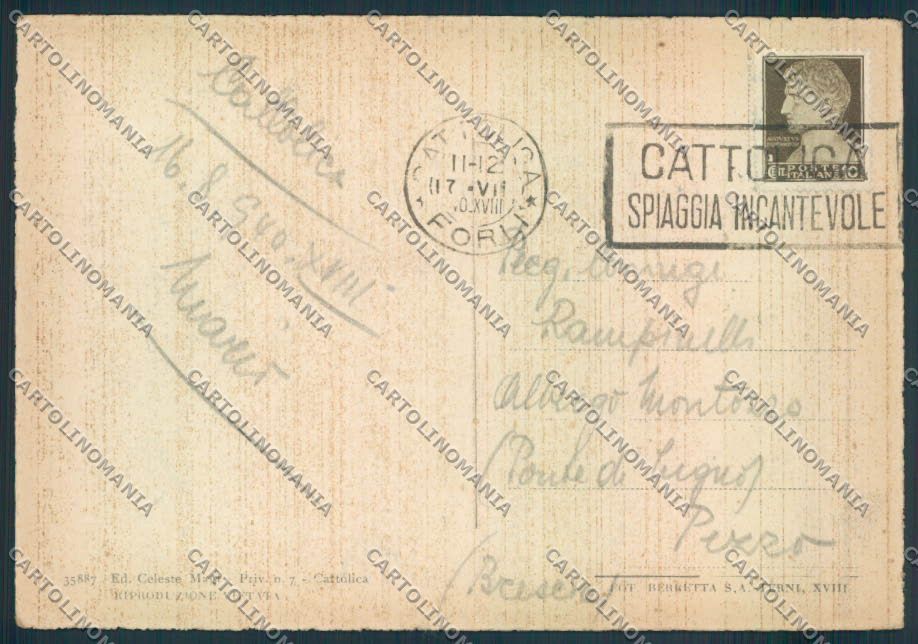 Rimini Cattolica FG cartolina ZF5142 – retro