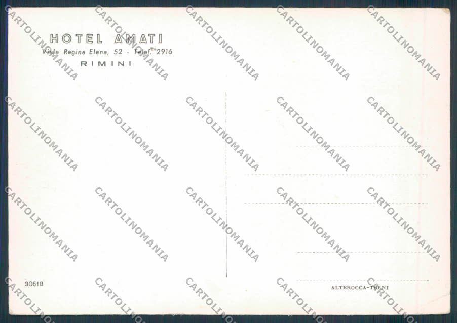 Rimini città FG cartolina ZF5204 – retro