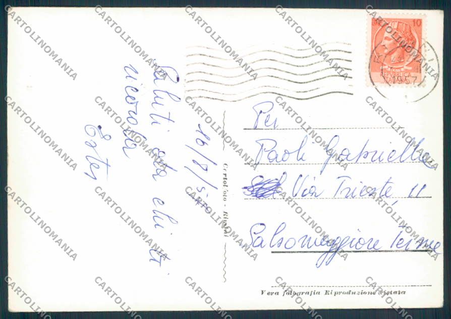 Rimini città foto FG cartolina ZF5213 – retro