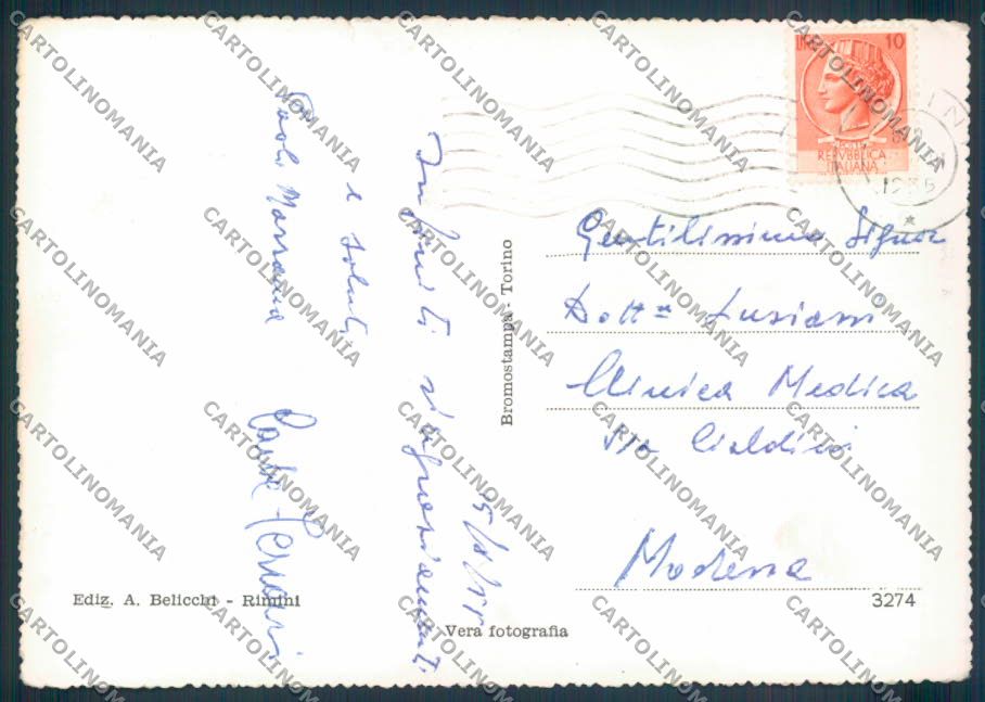 Rimini città foto FG cartolina ZF5224 – retro