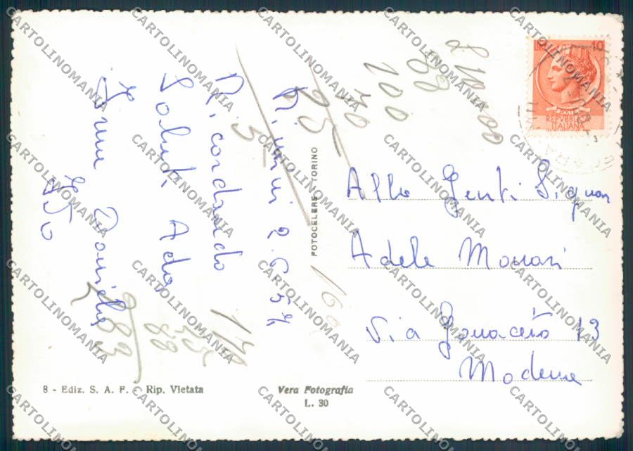 Rimini città Tennis foto FG cartolina ZF5228 – retro