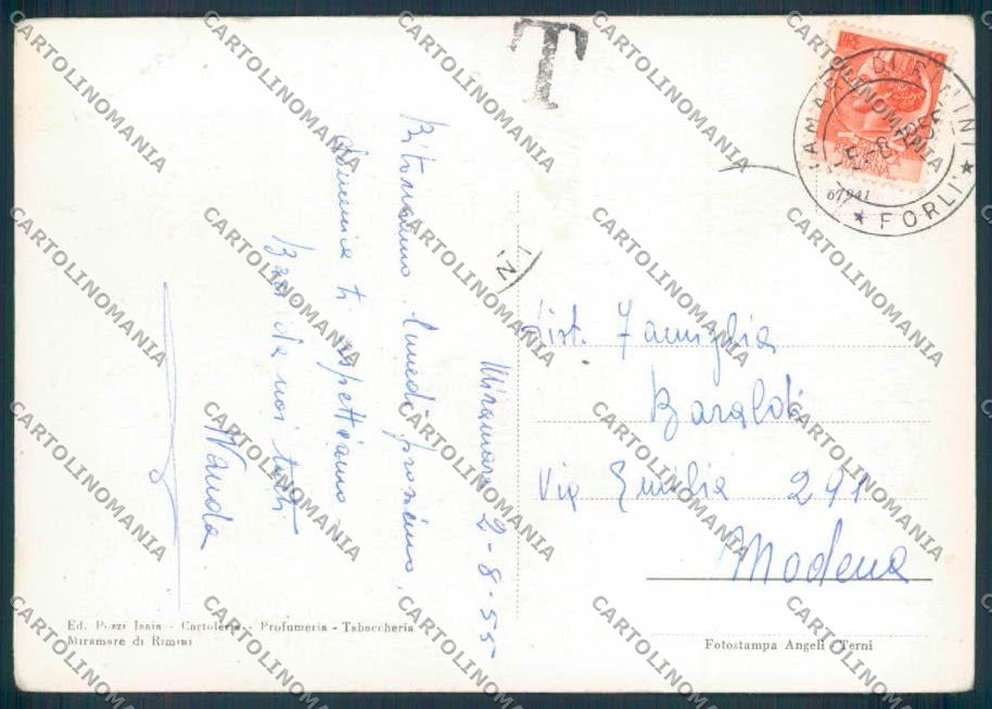 Rimini Miramare FG cartolina ZF5241 – retro
