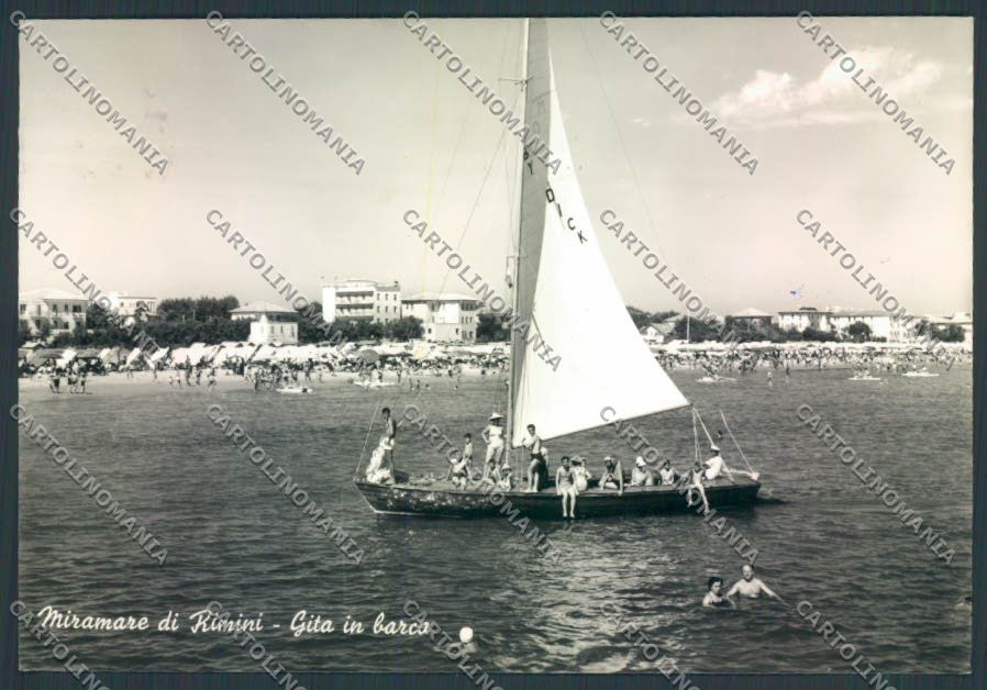 Rimini Miramare foto FG cartolina ZF5248 – fronte