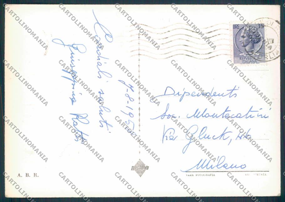 Rimini Miramare foto FG cartolina ZF5249 – retro