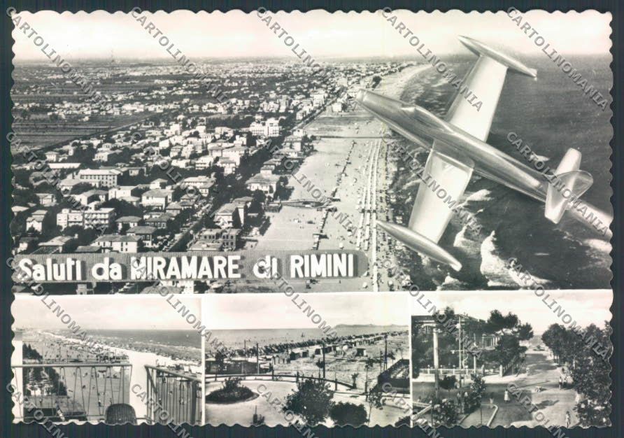 Rimini Miramare Saluti da foto FG cartolina ZF5251 – fronte