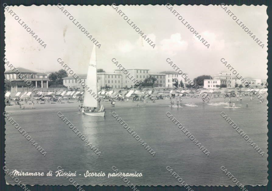 Rimini Miramare foto FG cartolina ZF5258 – fronte