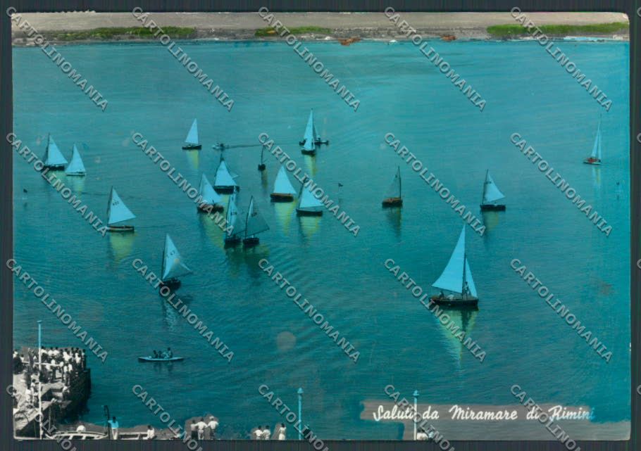 Rimini Miramare foto FG cartolina ZF5261 – fronte
