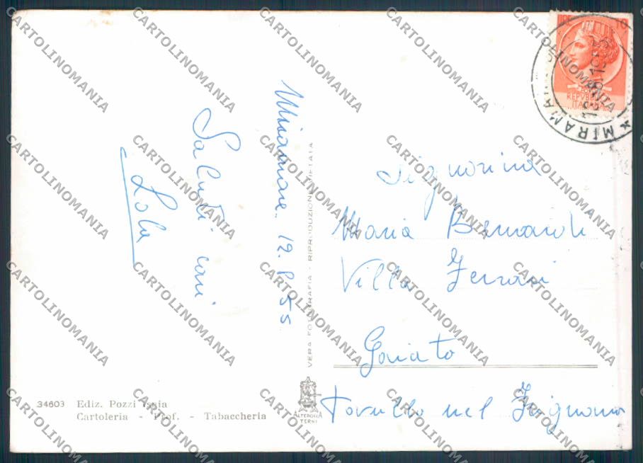 Rimini Miramare foto FG cartolina ZF5261 – retro