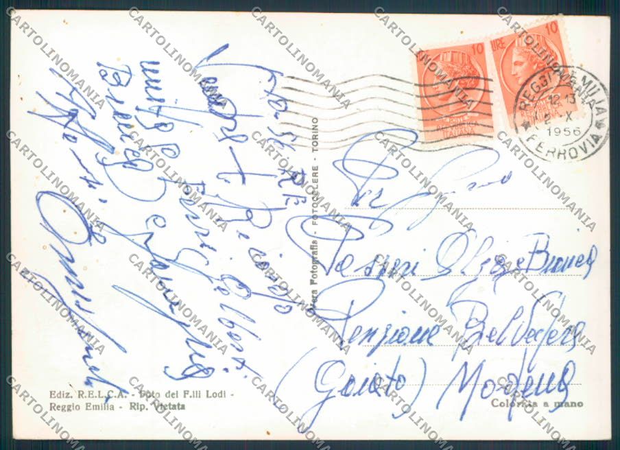 Reggio Emilia città foto FG cartolina ZF5323 – retro