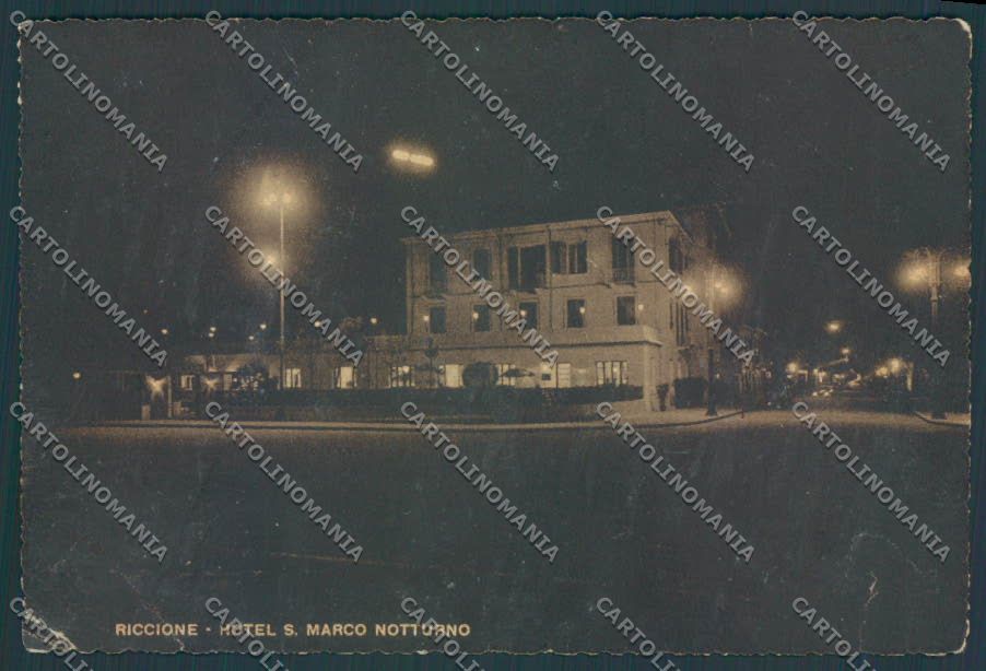 Rimini Riccione PIEGHINA FG cartolina ZF5357 – fronte