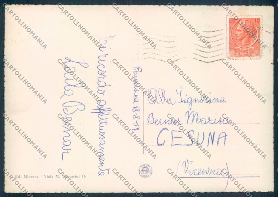 Rimini Riccione FG cartolina ZF5358 – retro