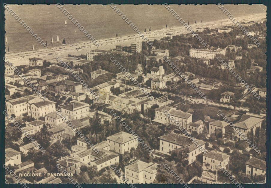 Rimini Riccione ABRASA FG cartolina ZF5379 – fronte