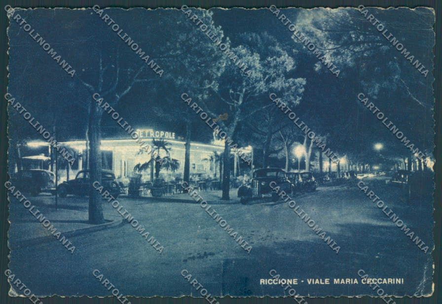 Rimini Riccione PIEGHINE FG cartolina ZF5384 – fronte