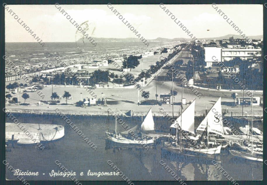 Rimini Riccione foto FG cartolina ZF5416 – fronte