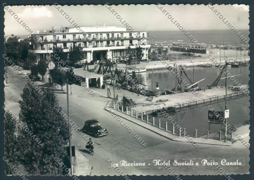 Rimini Riccione foto FG cartolina ZF5424 – fronte