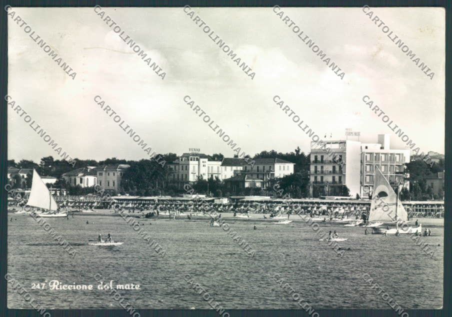 Rimini Riccione foto FG cartolina ZF5431 – fronte