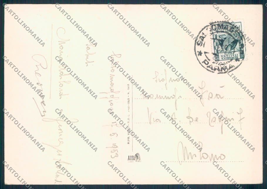 Parma Salsomaggiore FG cartolina ZF5437 – retro
