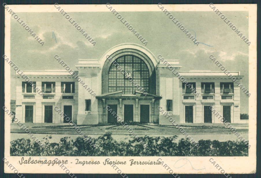 Parma Salsomaggiore Stazione FG cartolina ZF5451 – fronte