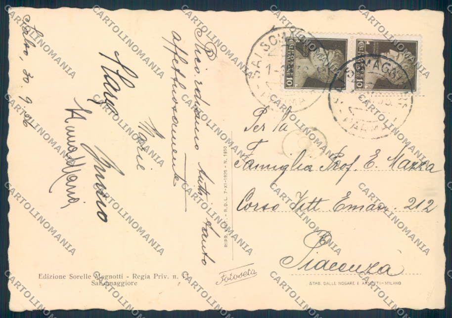 Parma Salsomaggiore FG cartolina ZF5452 – retro