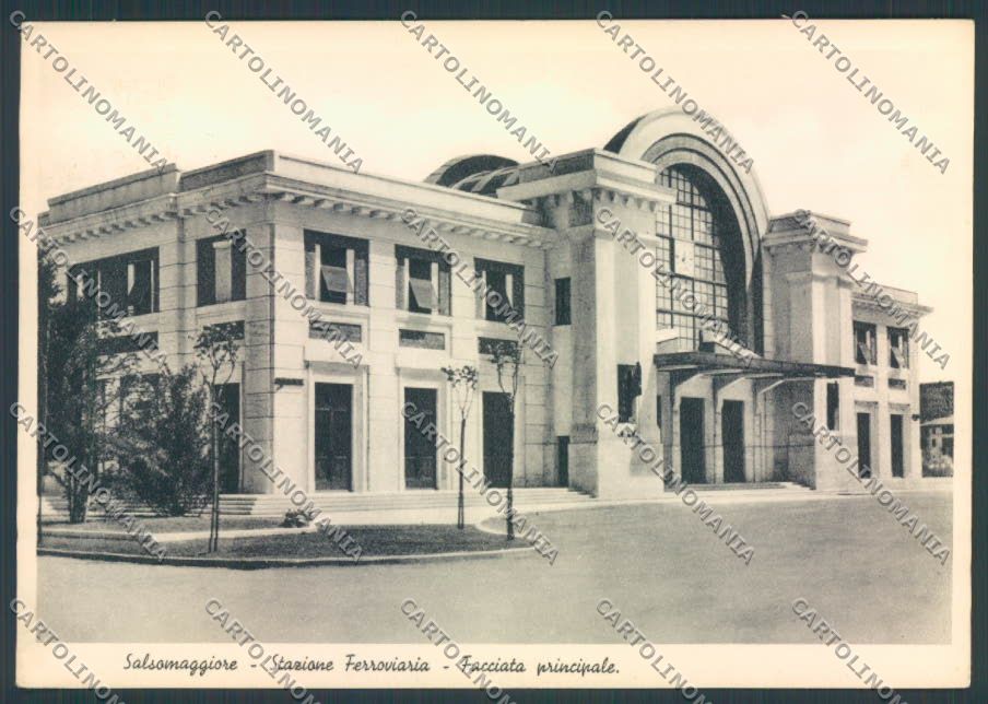 Parma Salsomaggiore Stazione FG cartolina ZF5454 – fronte