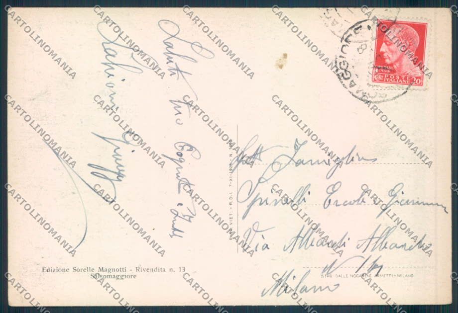 Parma Salsomaggiore FG cartolina ZF5455 – retro