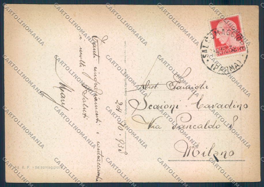 Parma Salsomaggiore FG cartolina ZF5456 – retro