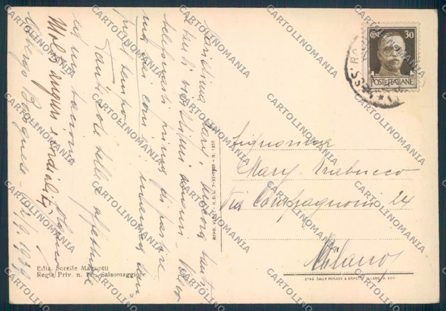 Parma Salsomaggiore FG cartolina ZF5467 – retro