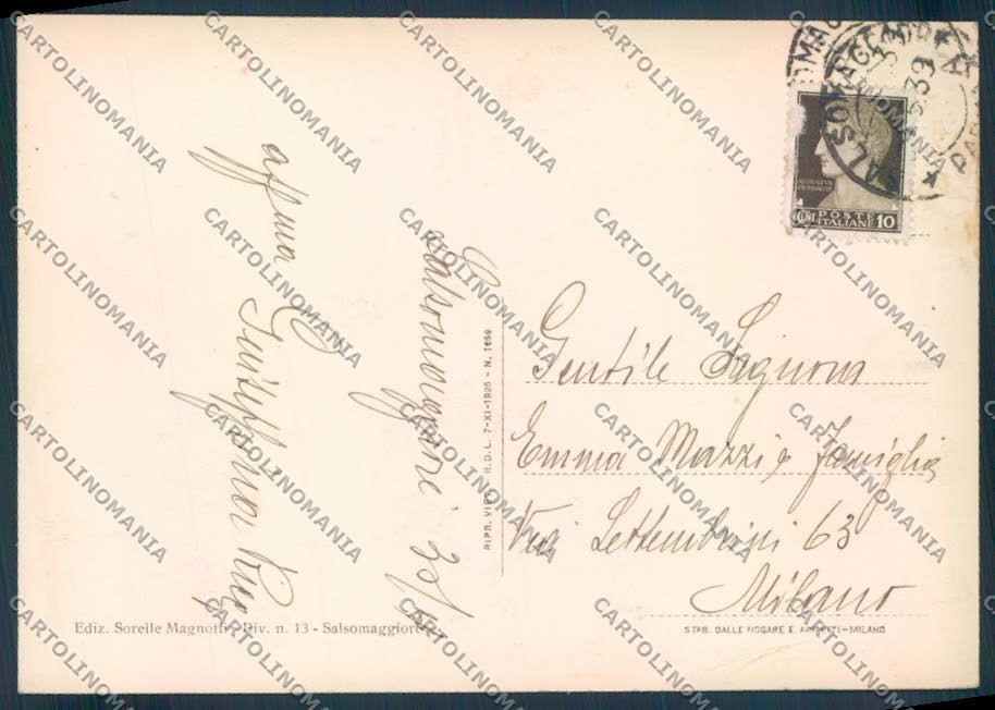 Parma Salsomaggiore FG cartolina ZF5470 – retro