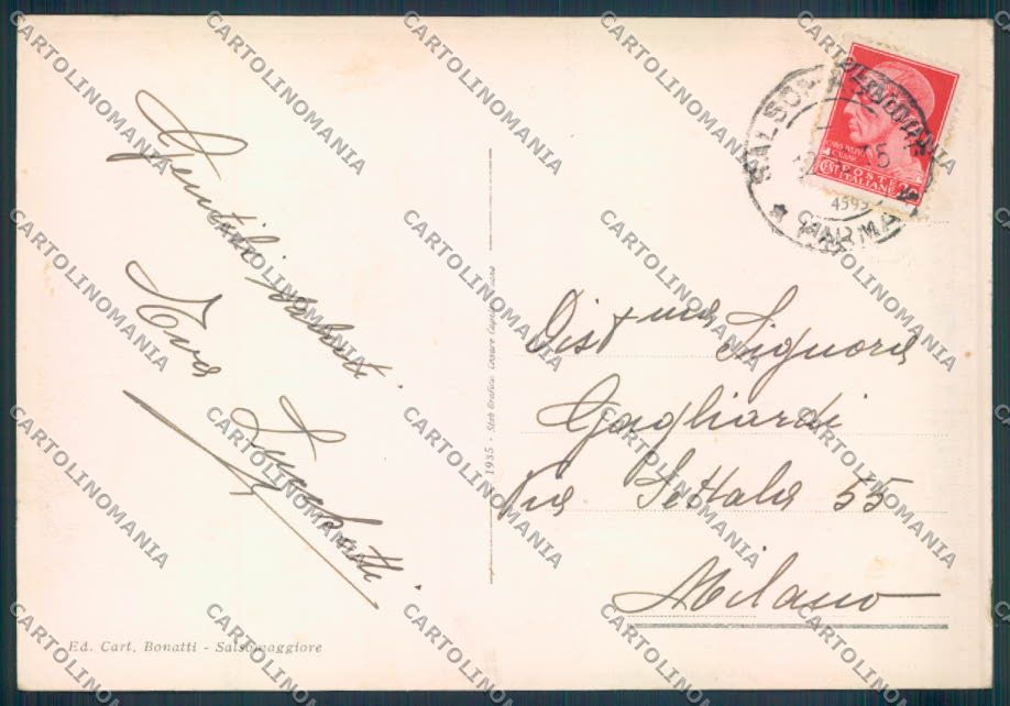Parma Salsomaggiore FG cartolina ZF5476 – retro