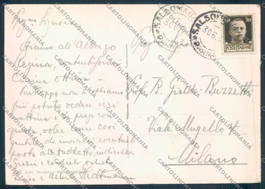 Parma Salsomaggiore FG cartolina ZF5481 – retro