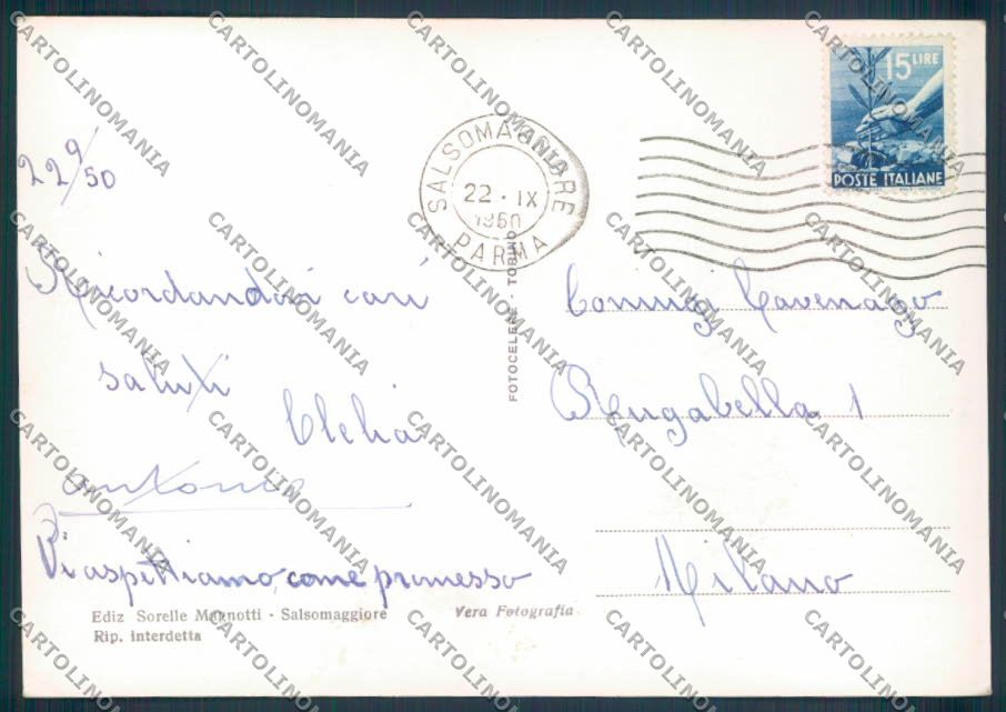 Parma Salsomaggiore foto FG cartolina ZF5492 – retro