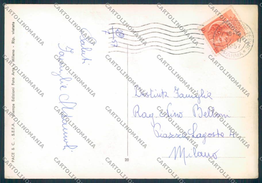 Parma Salsomaggiore foto FG cartolina ZF5505 – retro