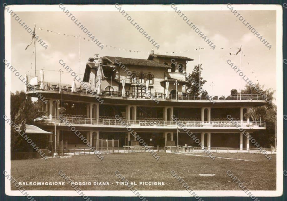 Parma Salsomaggiore Tiro al Piccione foto FG cartolina ZF5512 – fronte