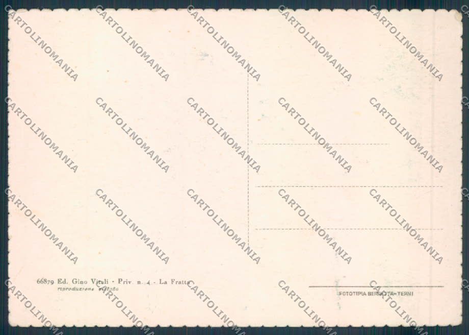 Forlì La Fratta FG cartolina ZF5538 – retro