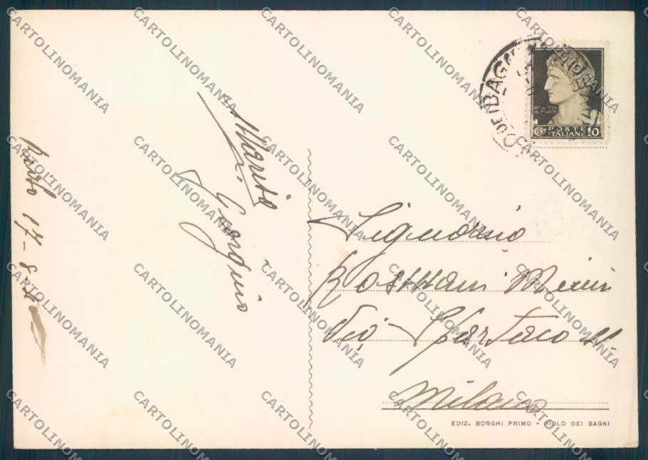 Ravenna Riolo dei Bagni FG cartolina ZF5578 – retro