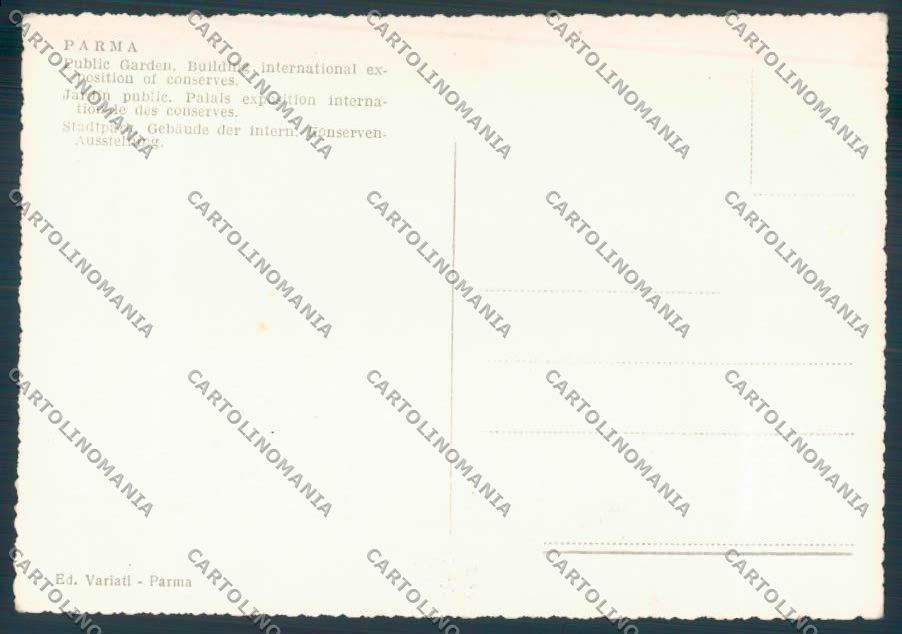 Parma città foto FG cartolina ZF5596 – retro