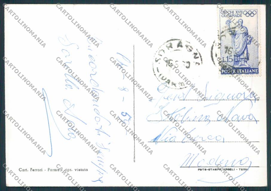Parma città foto FG cartolina ZF5602 – retro