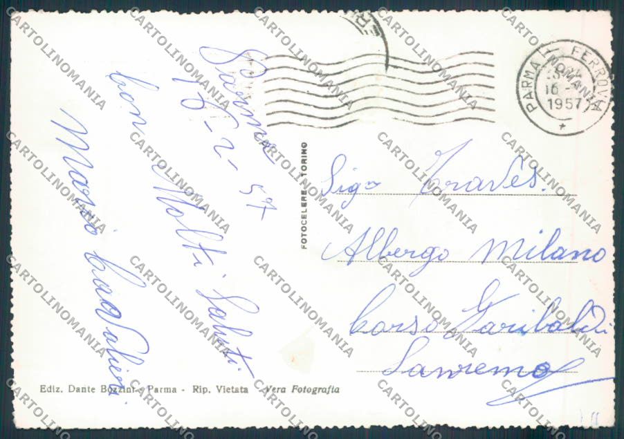 Parma città foto FG cartolina ZF5616 – retro