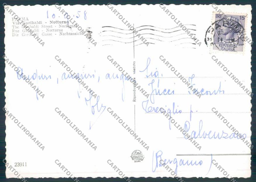 Parma città foto FG cartolina ZF5617 – retro