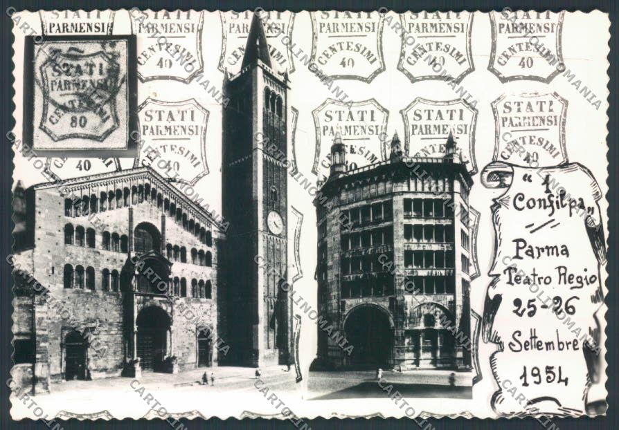 Parma città Filatelia foto FG cartolina ZF5625 – fronte