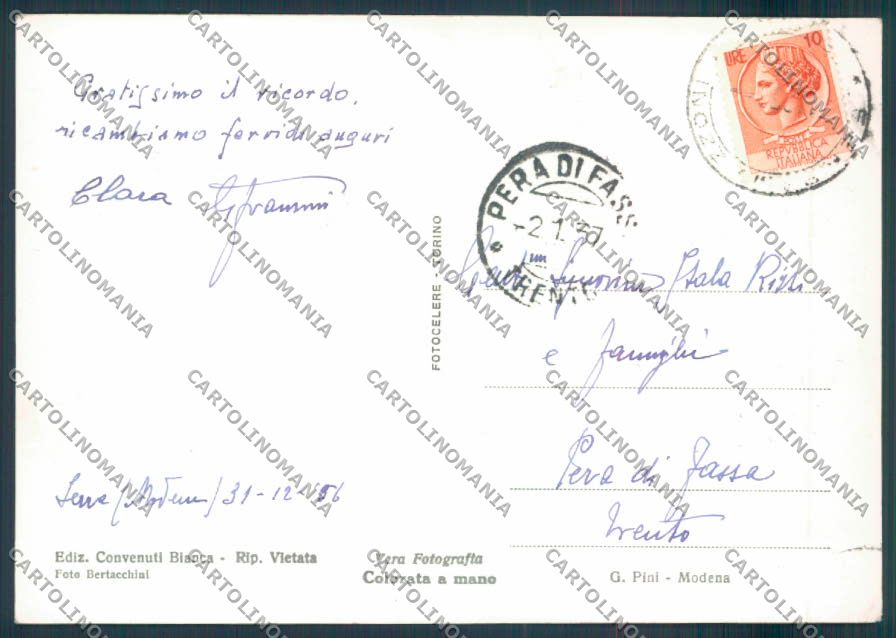 Modena Serramazzoni foto FG cartolina ZF5654 – retro