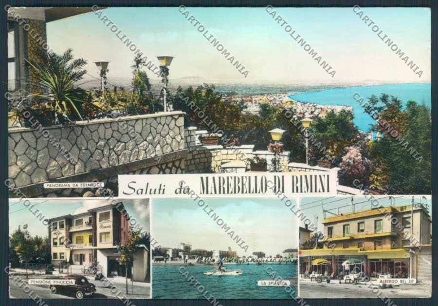 Rimini Marebello foto FG cartolina ZF5694 – fronte