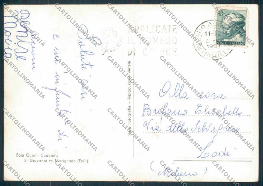 Modena Misano foto FG cartolina ZF5718 – retro
