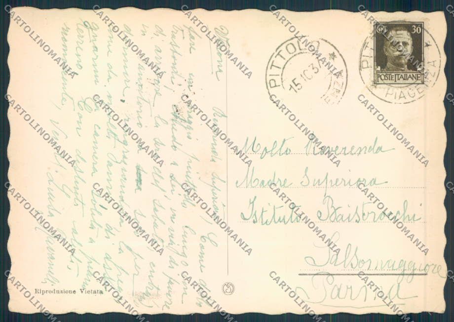 Piacenza città FG cartolina ZF5753 – retro