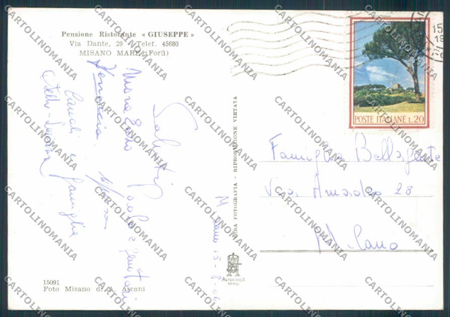 Forlì Misano foto FG cartolina ZF5758 – retro