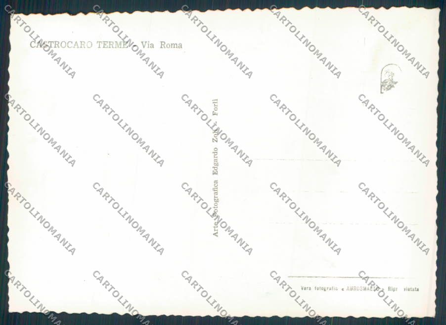 Forlì Castrocaro Terme foto FG cartolina ZF5760 – retro