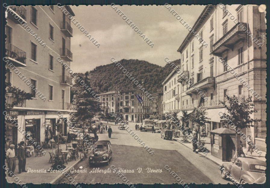 Bologna Porretta Terme PIEGA FG cartolina ZF5781 – fronte