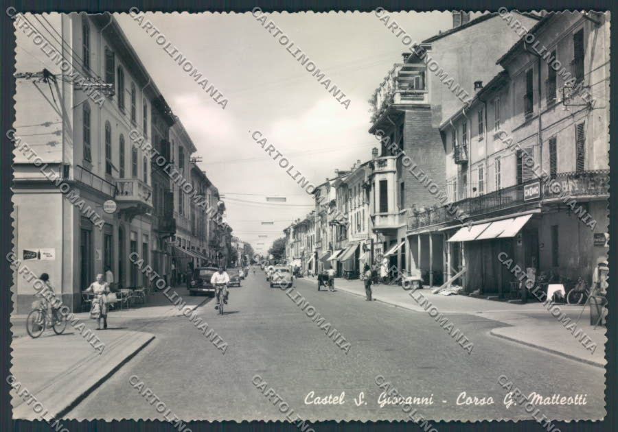 Piacenza Castel San Giovanni foto FG cartolina ZF5847 – fronte