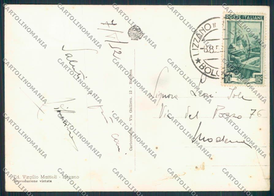 Bologna Lizzano in Belvedere STRAPPO foto FG cartolina ZF5861 – retro